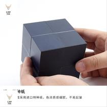 Tanabata Valentines Day Rubiks Cube ring Box Tanabata Valentines Day gifts high-end jewelry box Creative ring box Wedding