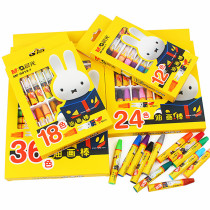 Chenguang 12 colors 18 colors 24 colors 36 colors oil painting stick Miffy series childrens hexagonal crayon painting pen