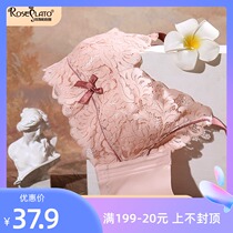 Underwear Female Large breasted with small adjustment Type of large size Polymers Poly Bra Splicing Ultrathin with no steel ring to collect auxiliary milk drooping