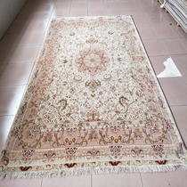 Collectible pure hand knotted weave high density silk plus wool Persian American living room Bedroom Book room Carpet