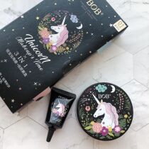 Dream unicorn three-piece makeup front milk powder cake air cushion BB cream bob bright with mirror gift box