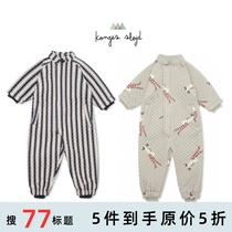 77 spot watermelon home The Danish Konges Slojd 21 baby long sleeve one-piece dress cotton clothing