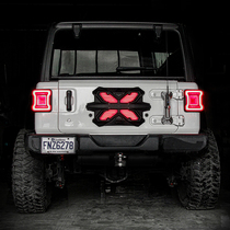 GEEA-Wrangler Tank 300 Beijing BJ40 Tail Door Sealing Plate High Brake Light Tail Door Cover No Spare Tail