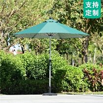 Outdoor parasol Courtyard Garden Outdoor Villa Terrace Roman umbrella Stall Parasol Middle column umbrella Big sun umbrella