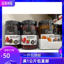 pamsFINEST Jam 340g Mixed Raspberry Raspberry Apricot Strawberry Remarks Flavor Default Strawberry