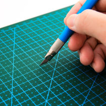 A4 hand account carving knife board cutting board large handmade desktop stereotype student art cutting paper cutting tool