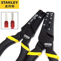 Stanley European terminal crimping pliers Small copper pipe crimping pliers Wiring pliers Cold terminal pliers Tube type