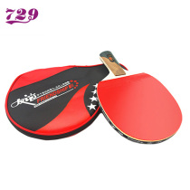 Friendship 729 gold one-star two-star three-star four-star table tennis racket 5-layer all-wooden ball racket straight shot horizontal shot single