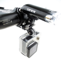 Dual camera Gopro car light mounting code watch bracket for Jiaming Wahoo Jie Ante Bryton