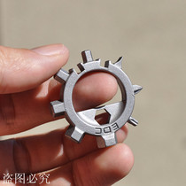 Octopus outdoor multi-function tool bicycle equipment tool self-defense finger anti-wolf tool EDC