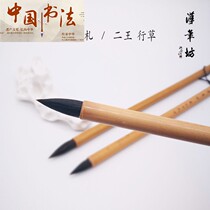 Hanpufang Xis Handbook the second king the small running book the adult calligraphy training the running book and the mouse brush