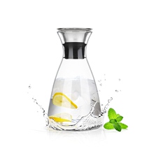 Left and right cooling kettle heat-resistant glass cold water cup cold water bottle tie pot home large juice jug 11