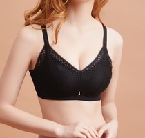 HENSAL Han Zheng Na Shu Cheng bra glue-free bone-steelless design full cup zero-tie healthy bra