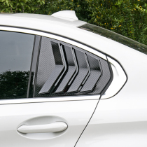 Suitable for 20-21 BMW new 3 Series rear triangle blinds modified special car window rear triangle decorative stickers