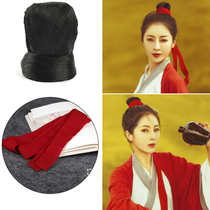 Xinyi ancient costume styling new photo wig Hanfu dress dress womens mens Tang Feng hair bag hair band combination hair bun