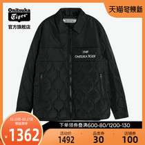 Onitsuka Tiger Tiger official 2181A334 lapel fashion jacket jacket cotton coat