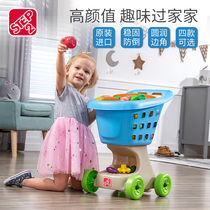 step2 children import stroll shopping cart play house baby trolley supermarket shopping cart toy gift