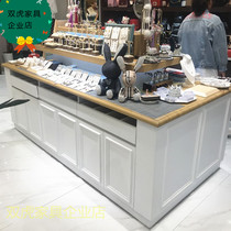  Display cabinet Jewelry multi-function double-sided shelf Clothing store glasses shoe cabinet Cosmetics jewelry Nakajima cabinet