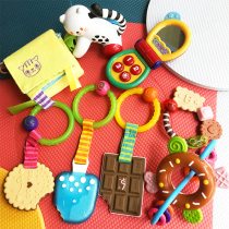 Japanese Royal Family Safety Infant Creative Teether snack Donut tooth fixer Bite gum Molar Biscuit toy