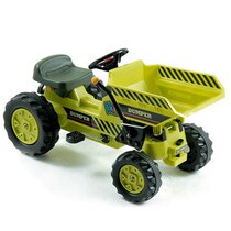 Happy years childrens engineering vehicle dump truck toy car children can take stroller four wheel bicycle engineering vehicle