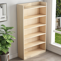 Solid wood bookshelf on floor shelves Home Students Bedrooms Desktop on children Easy pine wood small book cabinets for children