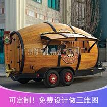 Spring Commercial Street Bar Wine Barrel Display Beer Culture Festival Events Scene Arrangement Willsale Kiosk Display Car