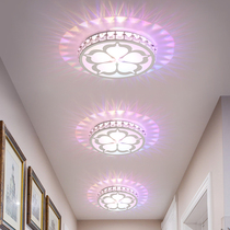  Aisle light Corridor light Creative household crystal spotlight Porch light Embedded modern minimalist hole light led downlight