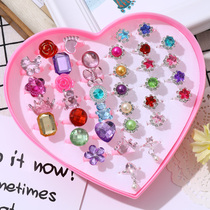 Childrens ring House toy girl baby 4-5-6 Princess child birthday gift over 3 years old