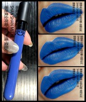 Velvet fog waterproof lip paint personality blue liquid lipstick cold blue lip paint not decolorize Gothic Lip Paint