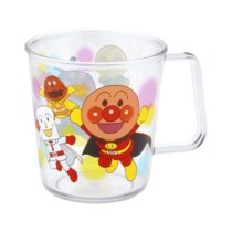 imported japanese bread superman kids baby transparent light cute drinking water cup PP toothbrush mouthwash cup 225ml