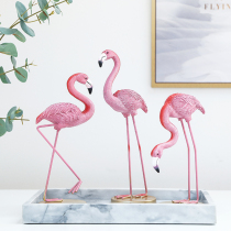 Nordic Flamingo decoration decoration home bedroom decoration TV cabinet room living room small accessories gift decoration