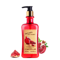 Life Liangpin Red pomegranate fresh nutrition shower gel 400ml moisturizing fragrance for men and women