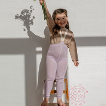 There is a new color spot Division Horse Warm Hall Schilly Silas Baby Children Even pants socks hanging with pants Weightlifting Pants Pure Cotton