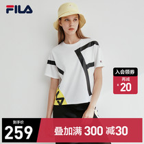 FILA fiale womens short sleeve T-shirt 2021 summer New Trend sports leisure T fashion breathable short sleeve t-shirt womens T