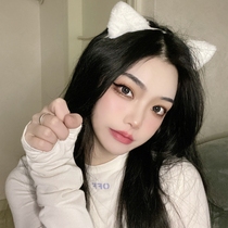 Japanese JULIPET cat plush headwear headband female cute fox Japanese and Korean net red cat ear hairpin