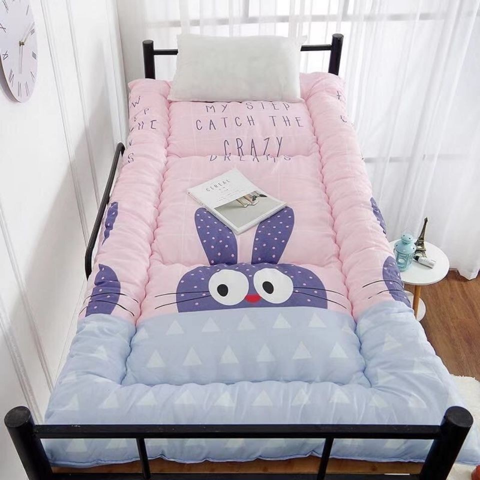 Mattress Dormitory Thickened fold Bedding Subbed single student upper and lower paved tatami double home Warm Sleeping Mat