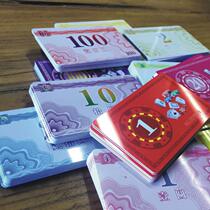  Mahjong coin chip card set Chess and card room clubhouse uses waterproof and non-fading custom chip coin plastic material