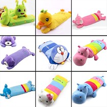 Cotton childrens pillow new blue cartoon sleeping pillow 1 child baby 4 accompany sleeping doll cute pillow