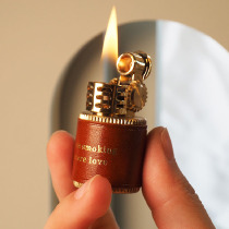 TSHOMX retro lighters small and delicate Mini kerosene lighter personality creative tide to send boyfriend presents