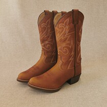 39 yards handsome classic cowhide pointed Western cowboy boots motorcycle knight riding boots sleeve mens boots