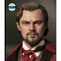 1:6 Oscar winner liberated Django Leonardo small plum head carving spot (batch)