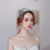 Special price does not return no gift box bride ancient handmade mesh headwear wedding jewelry retro Baroque hair hoop