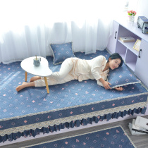 2022 new custom tatami kang cover four seasons universal rural large kang can add zipper non-slip kang dedicated