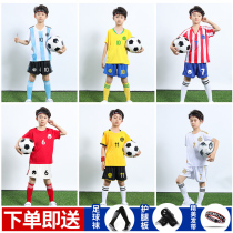 next like children's football costume summer boys and girls elementary school uniforms football jersey