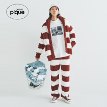 gelato pique21 autumn winter new mens trousers stripe soft warm pajamas home wear PMNP215973