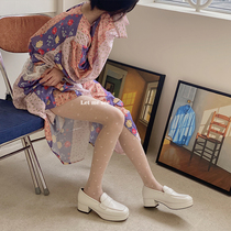 LET ME SEE Japanese sweet beloved stockings jacquard pantyhose thin core silk through meat leggings stockings women