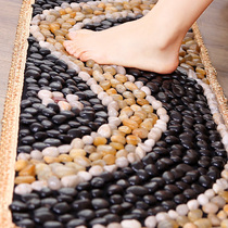 Pebble floor mat Foot massage mat Bathroom rain stone floor mat cushion Stone road Shiatsu board Foot massage walking blanket