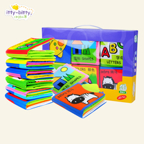 Ishibeti Bun Book Baby Early Teaching Toys 0-3 Years Old Baby Early Education Cloth Book Cant Tear Cloth Book Toys