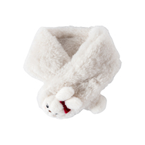 2102-037 Rabbit thick plush scarf