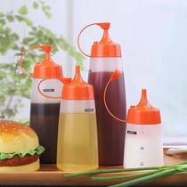 (This) food grade sauce juice bottle decorative oil pot squeeze sauce pot jam tomato salad bottle squeeze bottle